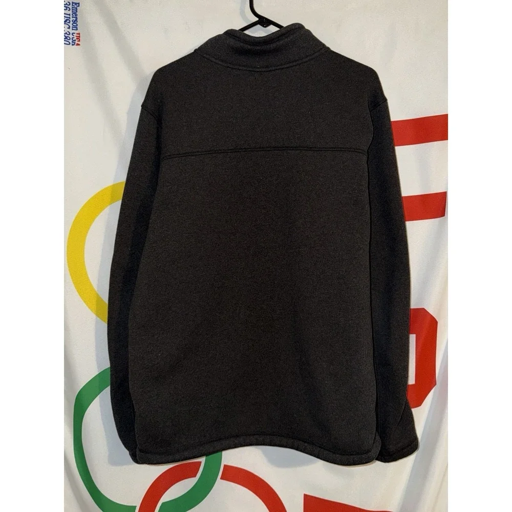The North Face Full Zip Sweater Mens XL Heather Black